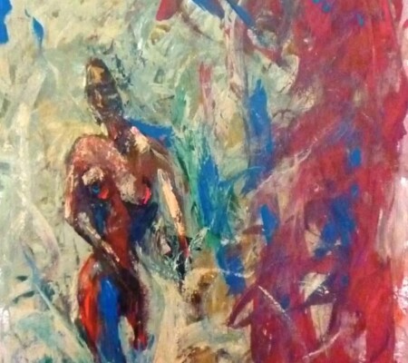 Nude 24x30 Acrylic on canvas