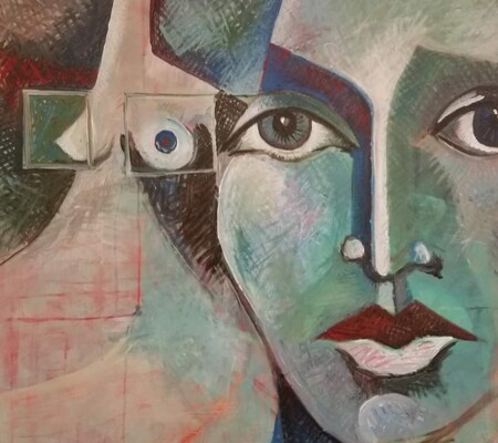 Fertility 36x36 Acrylic on canvas