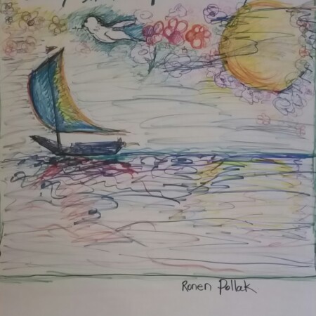 Peace Beauty and Wisdom 24x20 Mixed media